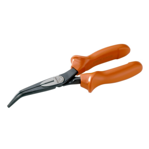 BAHCO Isolerad spetstång med skär, bockad 45°, 1,62 cm, 7,3... - Handverktyg