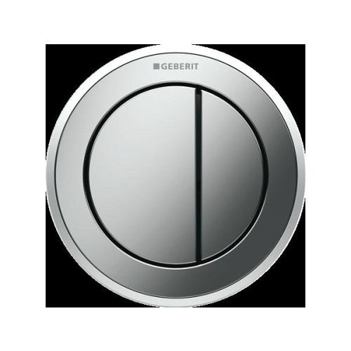 GEBERIT Geberit Omega10 blankkrom/matkrom fjärrstyrning pneum. dubbe...