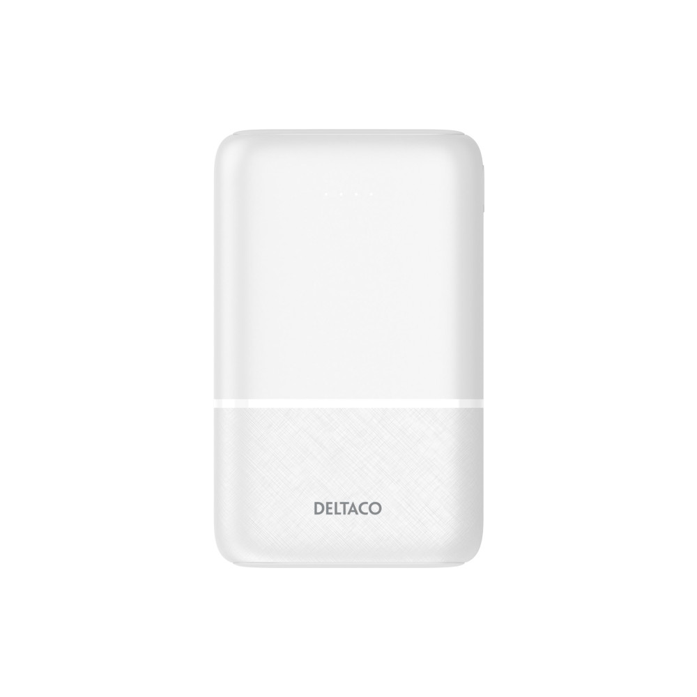 Produktbild för DELTACO power bank - Li-pol - 2 x USB, USB-C - 10.5 Watt