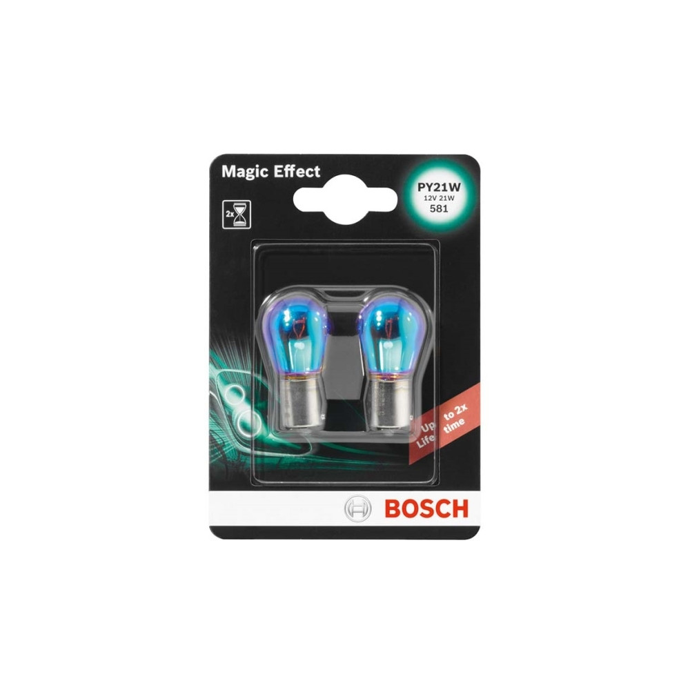 Produktbild för Bosch Magic Effect-lampa PY21W 12V