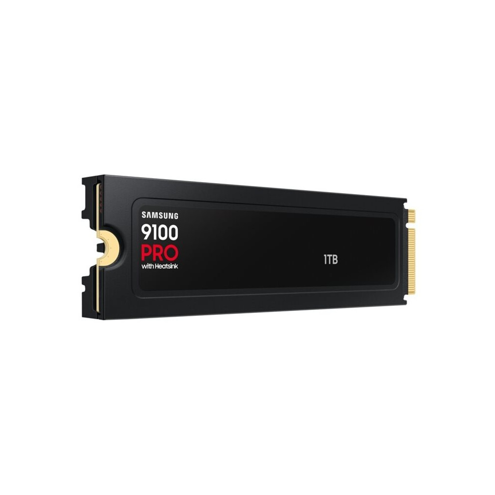 Produktbild för Samsung 9100 PRO MZ-VAP1T0 - SSD - 1 TB - med kylfläns - PCI Express 5.0 x4 (NVMe)