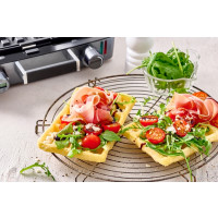 Produktbild för Fritel WaffleTastic, 2 våffla/våfflor, Rektangulär, Torg, An...