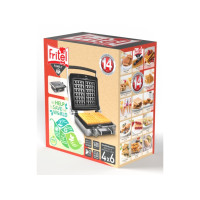 Produktbild för Fritel WaffleTastic, 2 våffla/våfflor, Rektangulär, Torg, An...