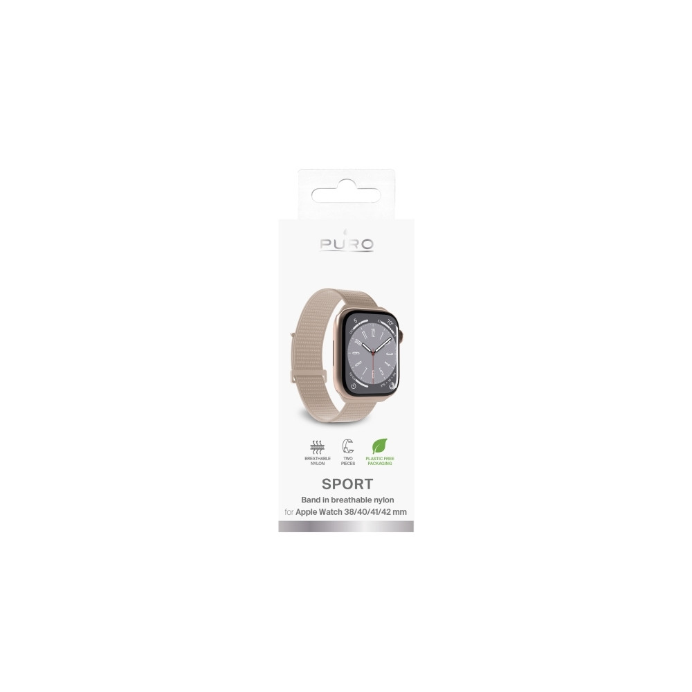 Produktbild för PURO SPORT, Klockarmband, Apple, Apple Watch 38/40/41mm, Nyl...