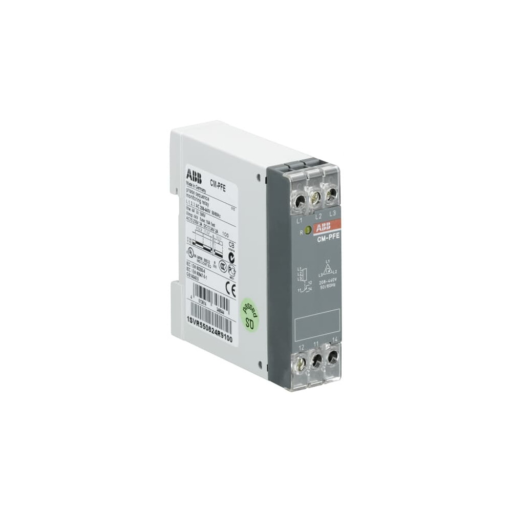 Produktbild för ABB CM-PFE, 22,5 x 78,5 x 78 mm, 68 g, 23 mm, 82 mm, 82 mm,...
