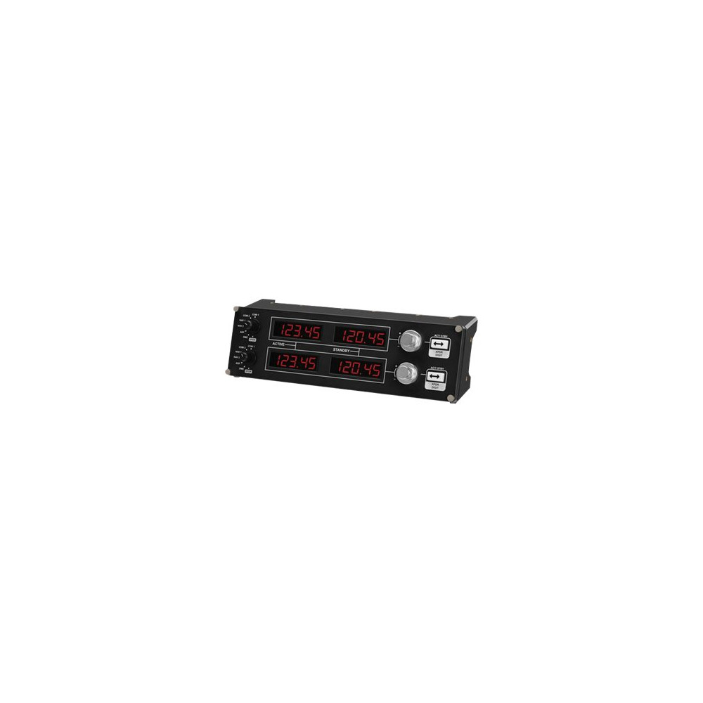 Produktbild för Logitech Flight Radio Panel - instrumentpanel till flygsimulator - kabelansluten