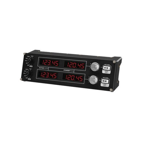 Logitech Logitech Flight Radio Panel - instrumentpanel till flygsimulator - kabelansluten