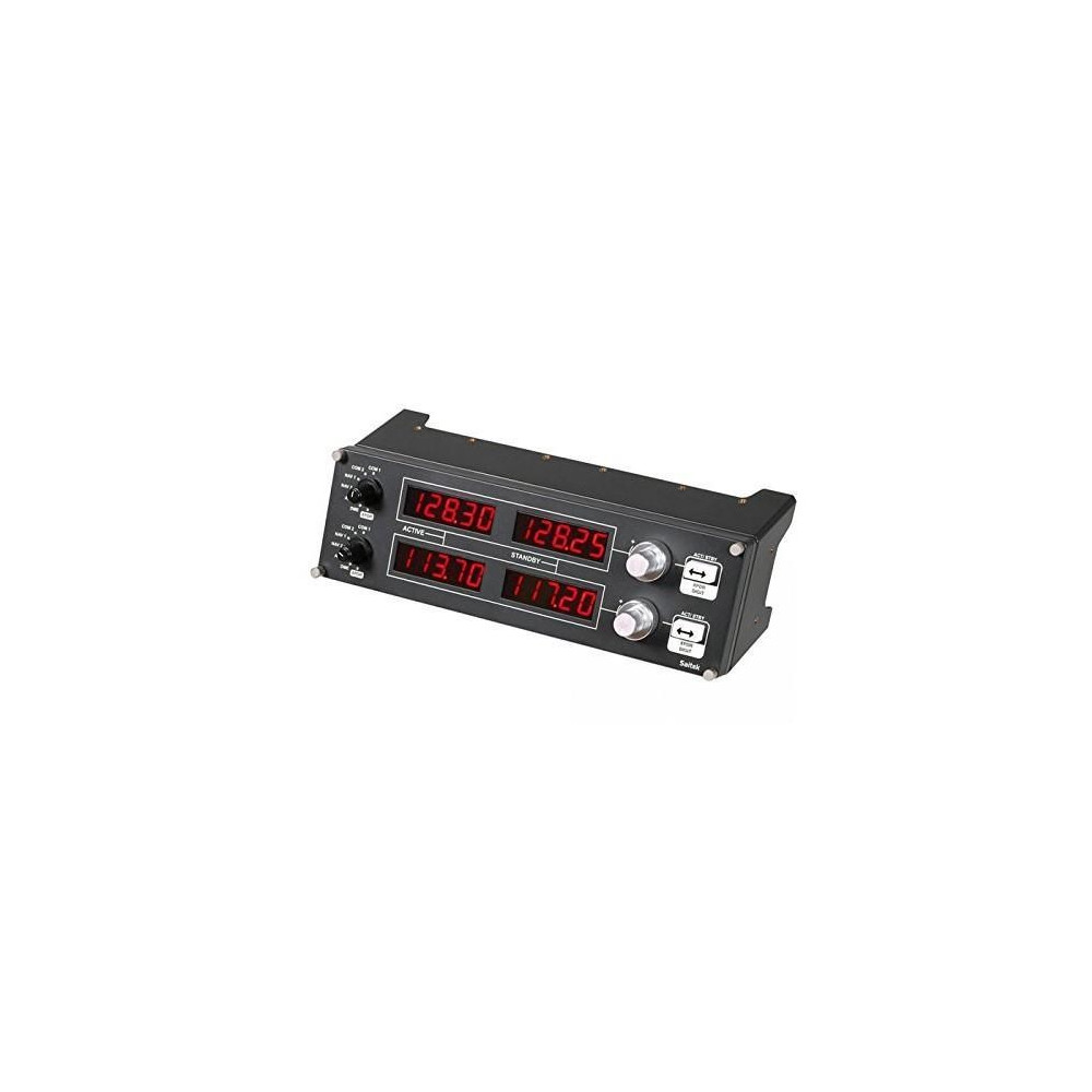 Produktbild för Logitech Flight Radio Panel - instrumentpanel till flygsimulator - kabelansluten