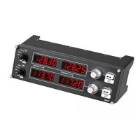 Produktbild för Logitech Flight Radio Panel - instrumentpanel till flygsimulator - kabelansluten