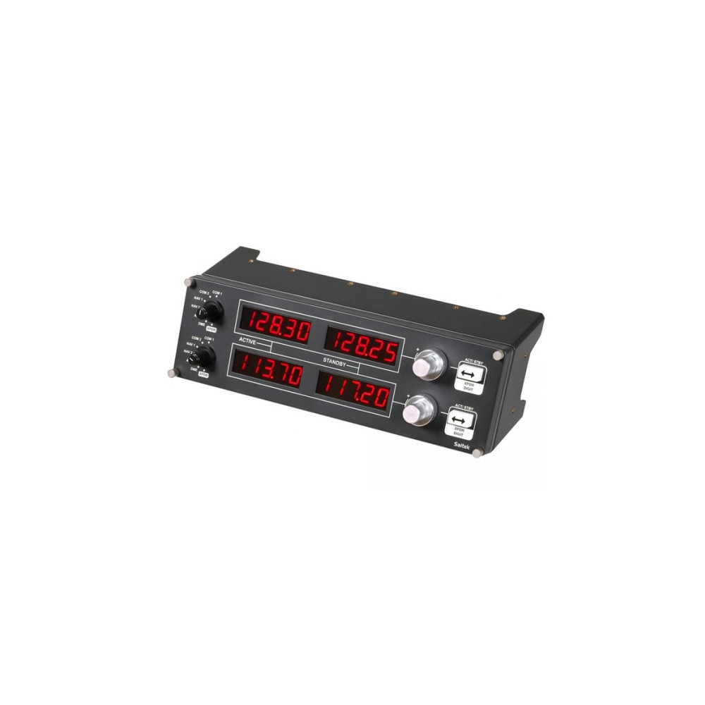 Produktbild för Logitech Flight Radio Panel - instrumentpanel till flygsimulator - kabelansluten