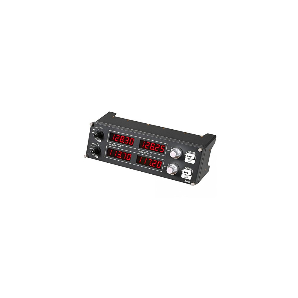 Produktbild för Logitech Flight Radio Panel - instrumentpanel till flygsimulator - kabelansluten