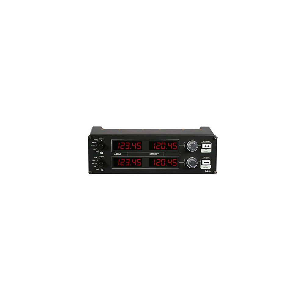 Produktbild för Logitech Flight Radio Panel - instrumentpanel till flygsimulator - kabelansluten
