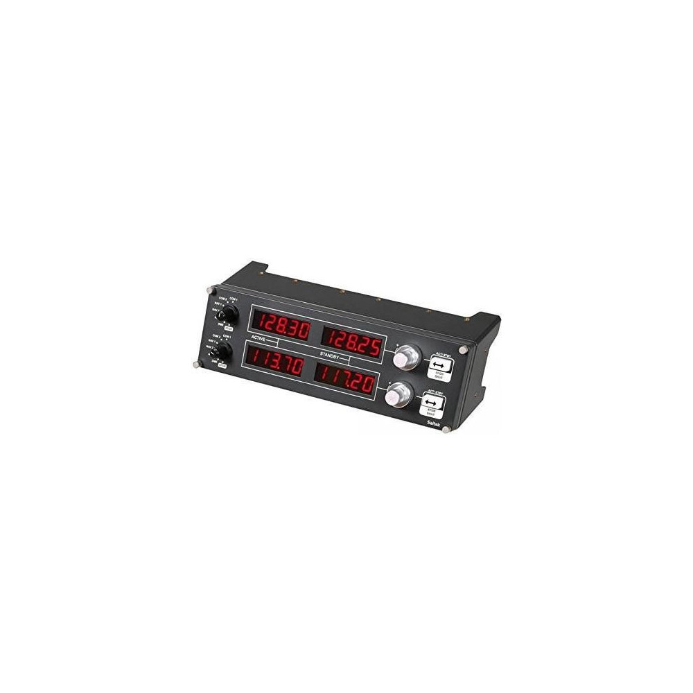 Produktbild för Logitech Flight Radio Panel - instrumentpanel till flygsimulator - kabelansluten