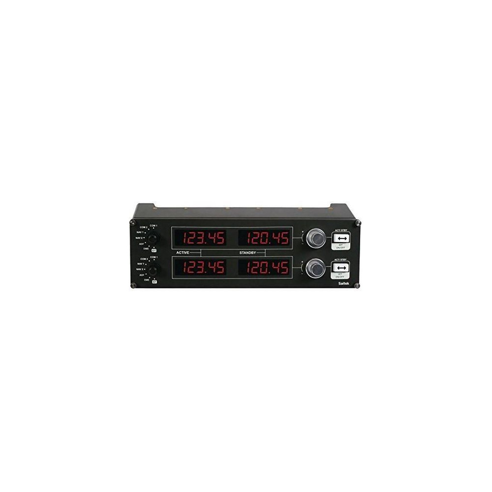 Produktbild för Logitech Flight Radio Panel - instrumentpanel till flygsimulator - kabelansluten
