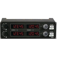 Produktbild för Logitech Flight Radio Panel - instrumentpanel till flygsimulator - kabelansluten