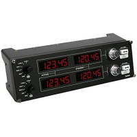 Produktbild för Logitech Flight Radio Panel - instrumentpanel till flygsimulator - kabelansluten