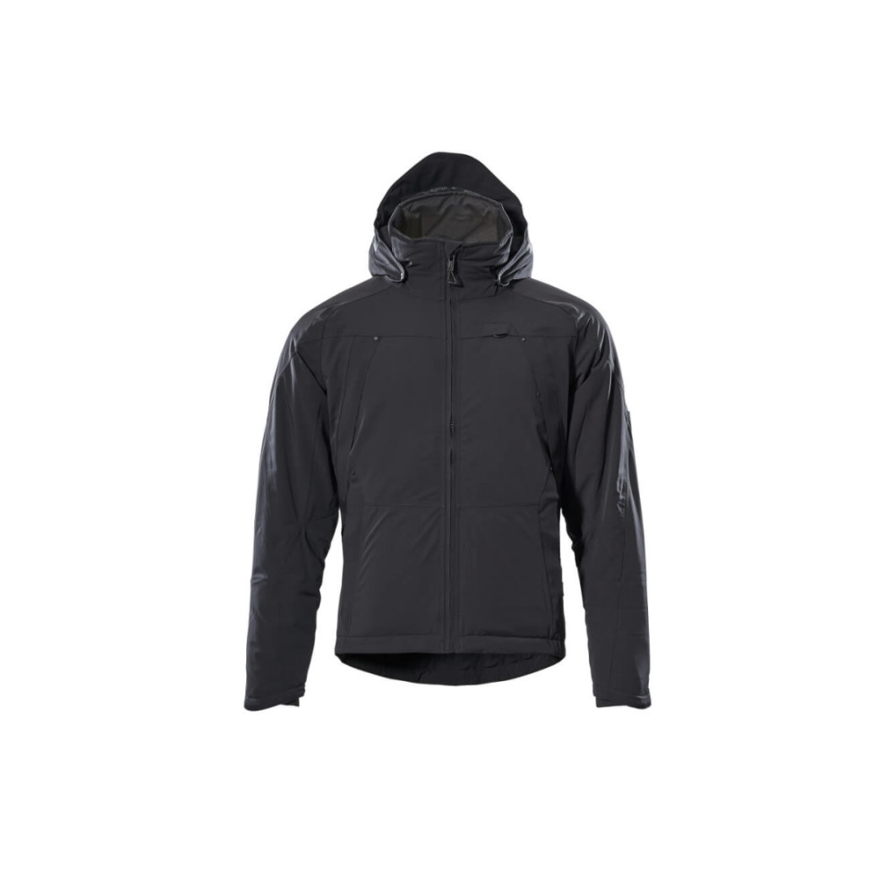 Produktbild för MASCOT 17035-411-09, Jacka, Män, Svart, L, Elastin, 200 g/m²