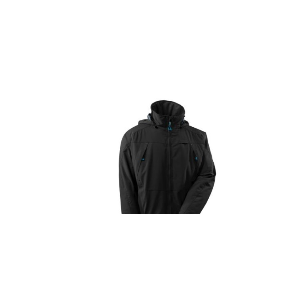 Produktbild för MASCOT 17035-411-09, Jacka, Män, Svart, L, Elastin, 200 g/m²