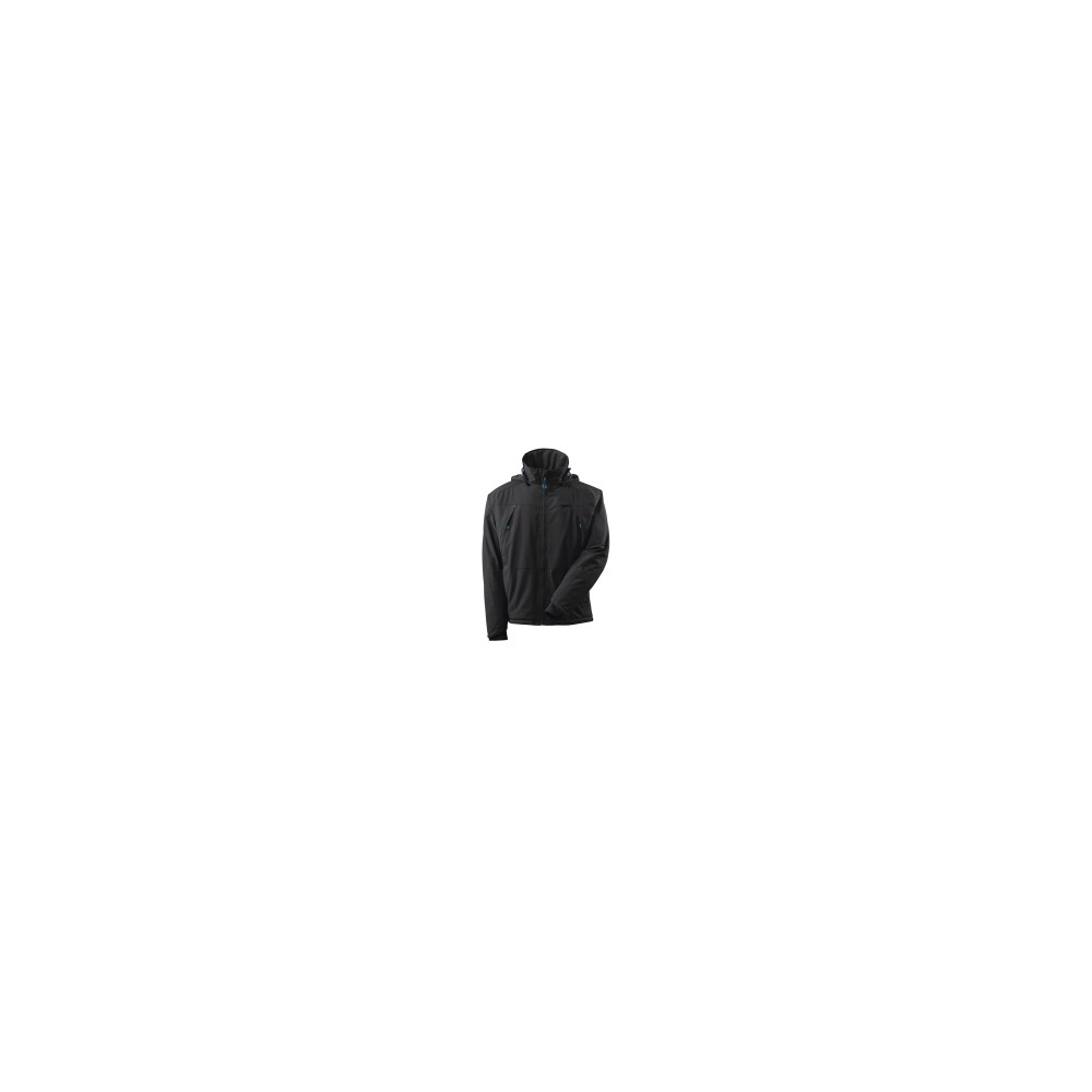 Produktbild för MASCOT 17035-411-09, Jacka, Män, Svart, L, Elastin, 200 g/m²