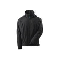 Produktbild för MASCOT 17035-411-09, Jacka, Män, Svart, L, Elastin, 200 g/m²
