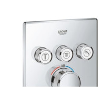 Produktbild för GROHE 29126000, Badkar och dusch, Roterande kranvred, Stål,...