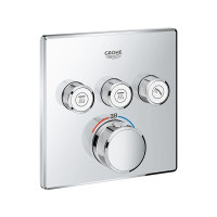 Produktbild för GROHE 29126000, Badkar och dusch, Roterande kranvred, Stål,...