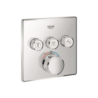 Produktbild för GROHE 29126000, Badkar och dusch, Roterande kranvred, Stål,...