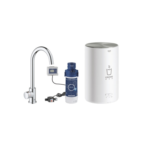 GROHE GROHE Red Mono, Standard, Krom, Digital, Single, Typ C, 150°