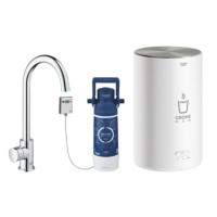Produktbild för GROHE Red Mono, Standard, Krom, Digital, Single, Typ C, 150°