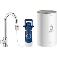 Produktbild för GROHE Red Mono, Standard, Krom, Digital, Single, Typ C, 150°