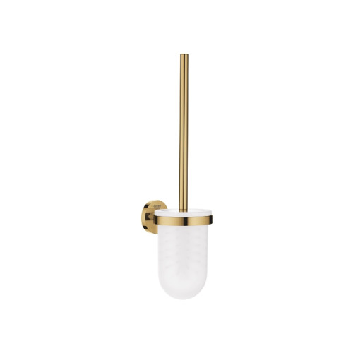 GROHE Grohe Essentials väggmonterad toalettborste med glashållare