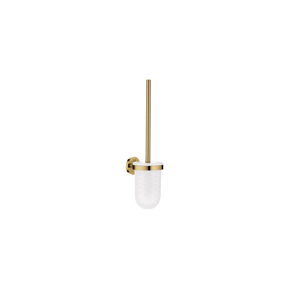 Produktbild för Grohe Essentials väggmonterad toalettborste med glashållare