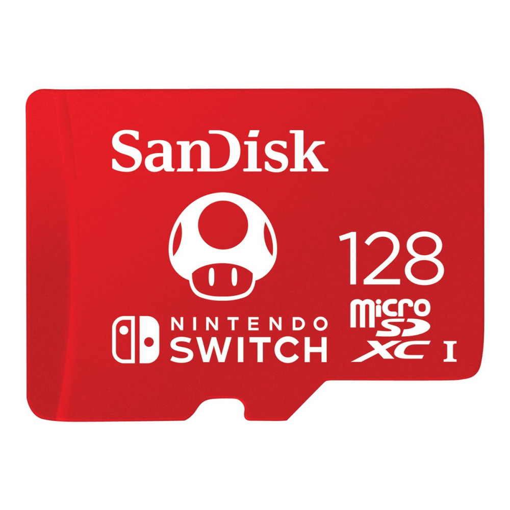 Produktbild för SanDisk - flash-minneskort - 128 GB - mikroSDXC UHS-I