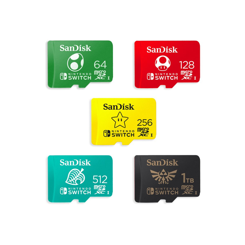 Produktbild för SanDisk - flash-minneskort - 128 GB - mikroSDXC UHS-I