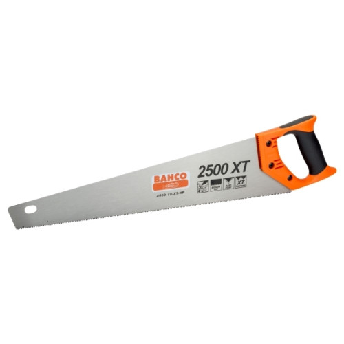 BAHCO Bahco 2500-22-XT-HP, Ryggsåg, Plast, Trä, Svart, Orange, Ros...