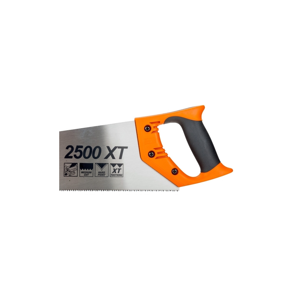 Produktbild för Bahco 2500-22-XT-HP, Ryggsåg, Plast, Trä, Svart, Orange, Ros...