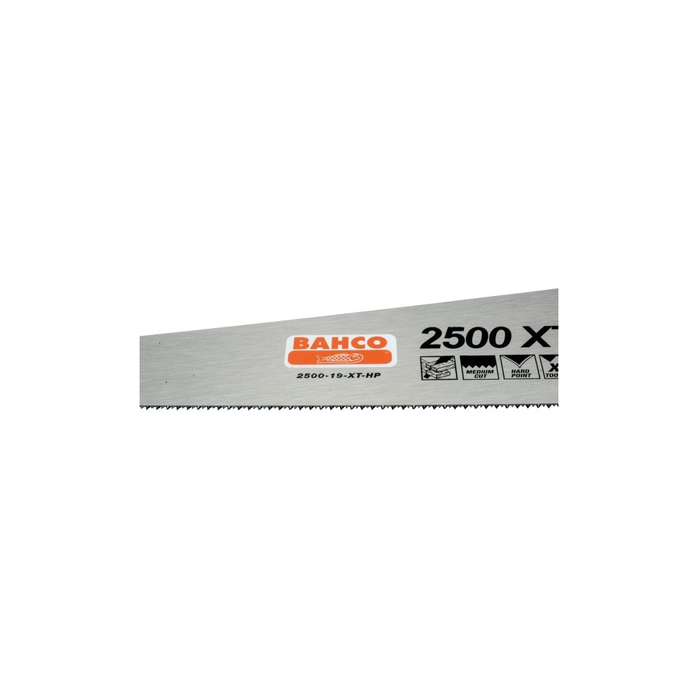Produktbild för Bahco 2500-22-XT-HP, Ryggsåg, Plast, Trä, Svart, Orange, Ros...