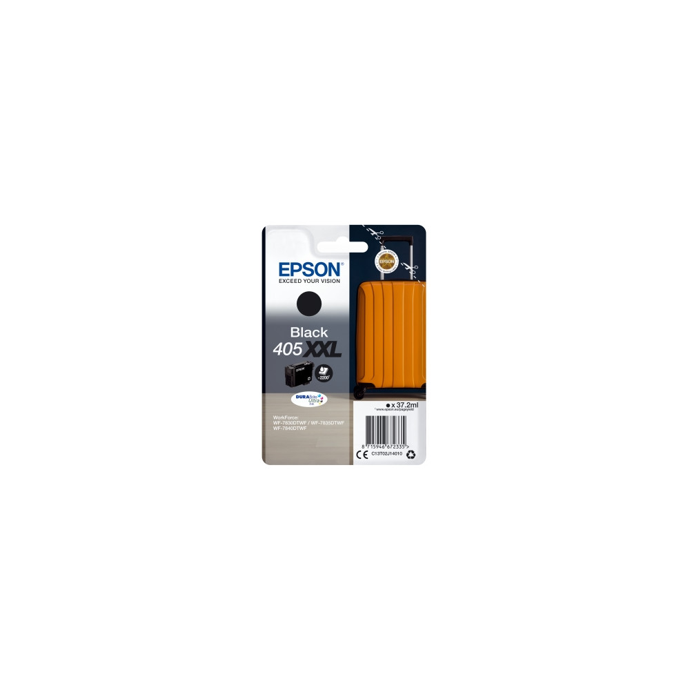 Produktbild för Epson 405XXL - XXL-storlek - svart - original - bläckpatron
