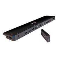 Produktbild för Club 3D - dockningsstation - USB-C 3.2 Gen 1 - VGA, HDMI, DP - 1GbE