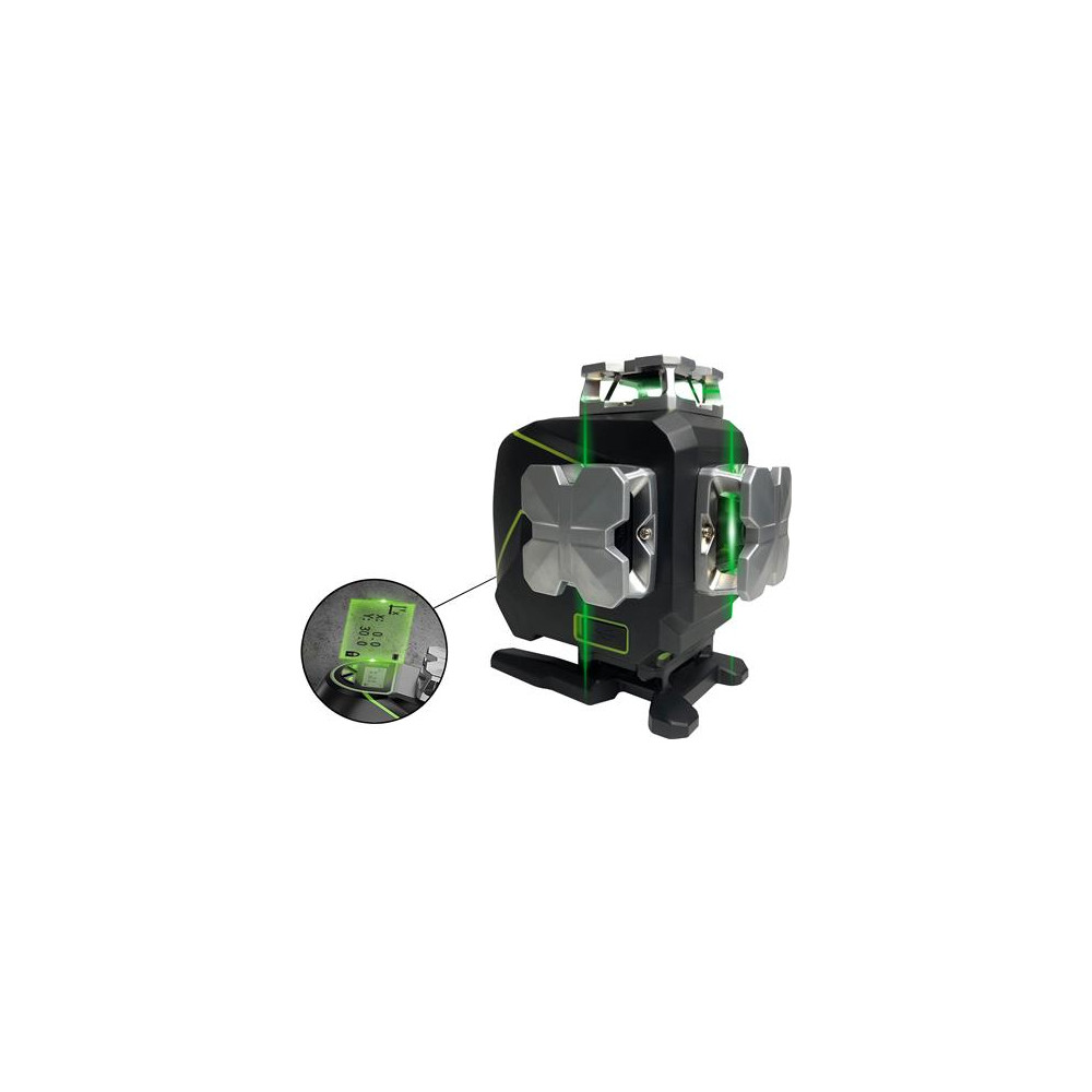 Produktbild för Elma Laser x360-4 med 4 st. 360 gröna linjer för extra synli...
