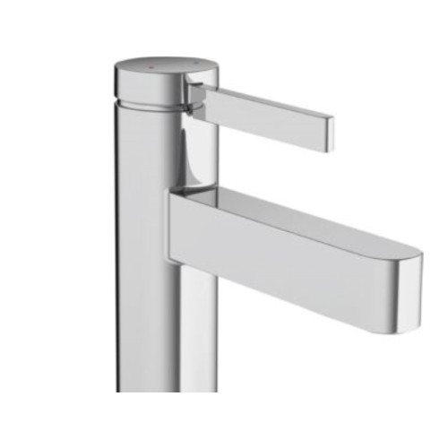 HANSGROHE HG Finoris 1-grepps tvättställsblandare 100 med push-open bo...