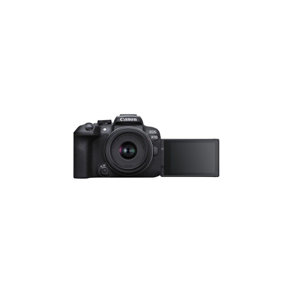 Produktbild för Canon EOS R10 - digitalkamera RF-S 18-45 mm F4,5-6,3 IS STM objektiv