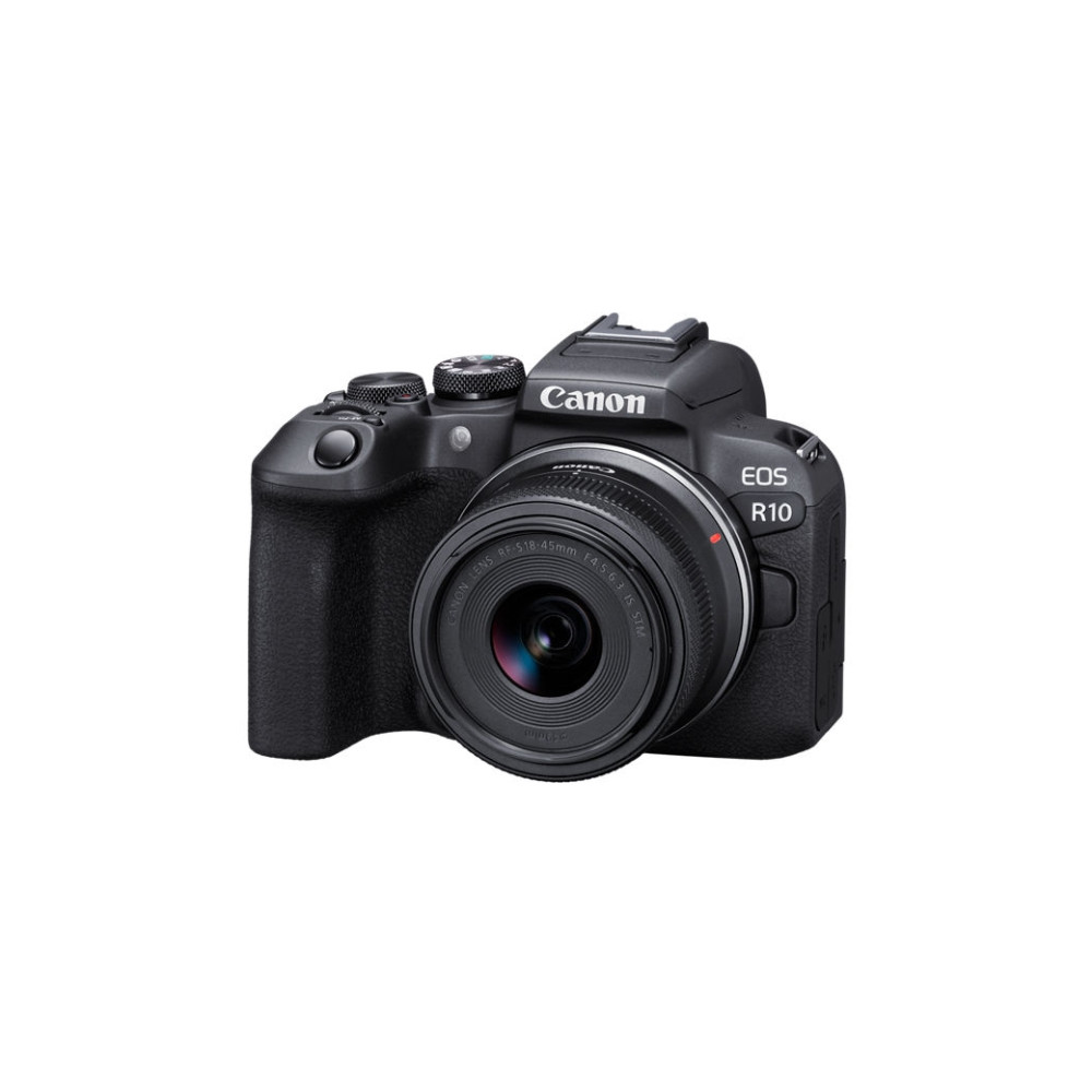 Produktbild för Canon EOS R10 - digitalkamera RF-S 18-45 mm F4,5-6,3 IS STM objektiv