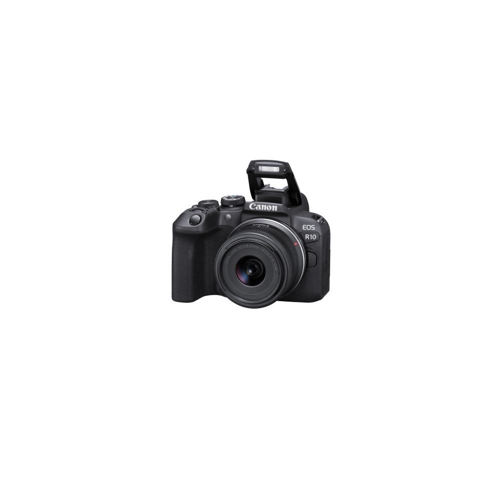 Produktbild för Canon EOS R10 - digitalkamera RF-S 18-45 mm F4,5-6,3 IS STM objektiv