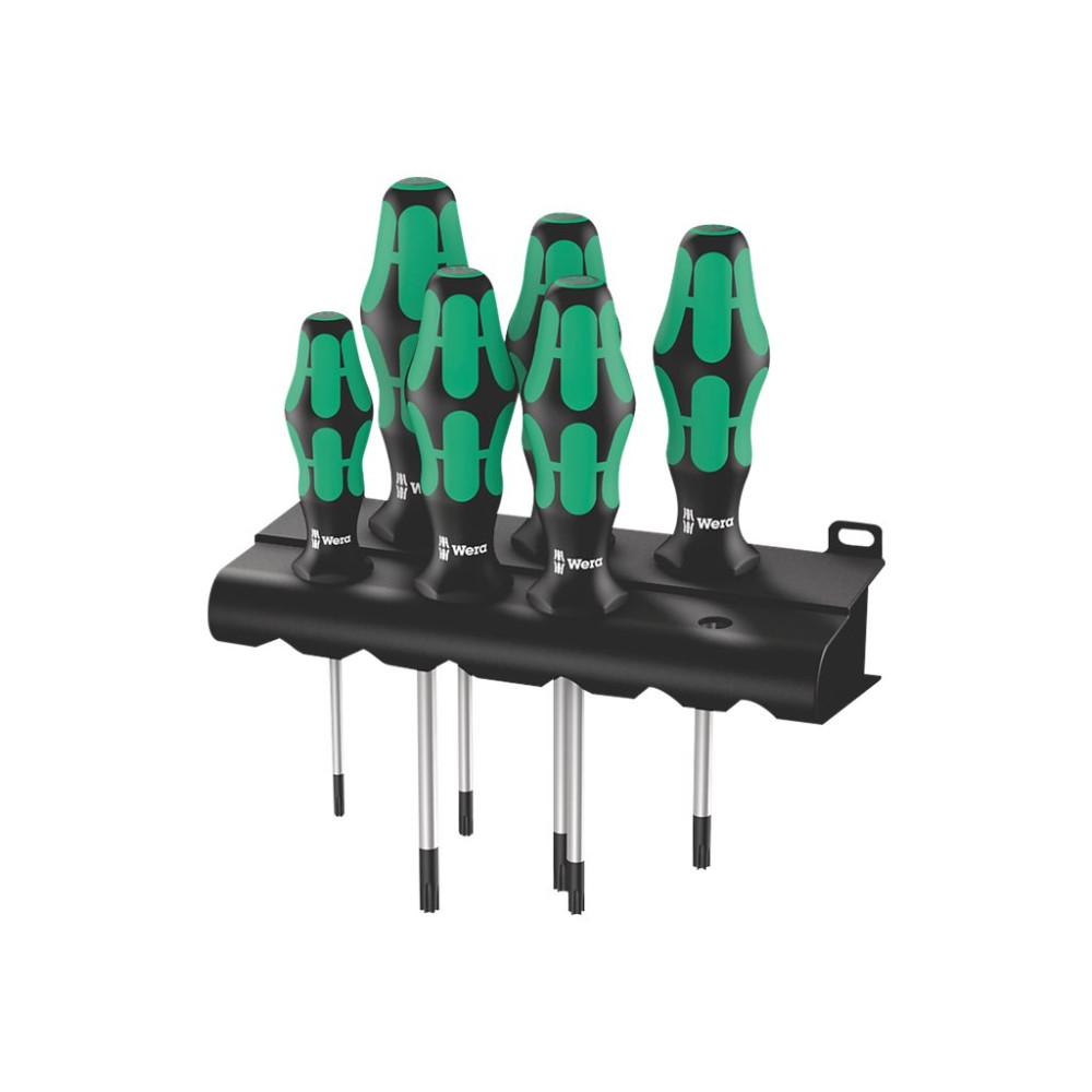Produktbild för Wera Kraftform Plus - Series 300 367/6 TORX - skruvmejseluppsättning - 6 delar