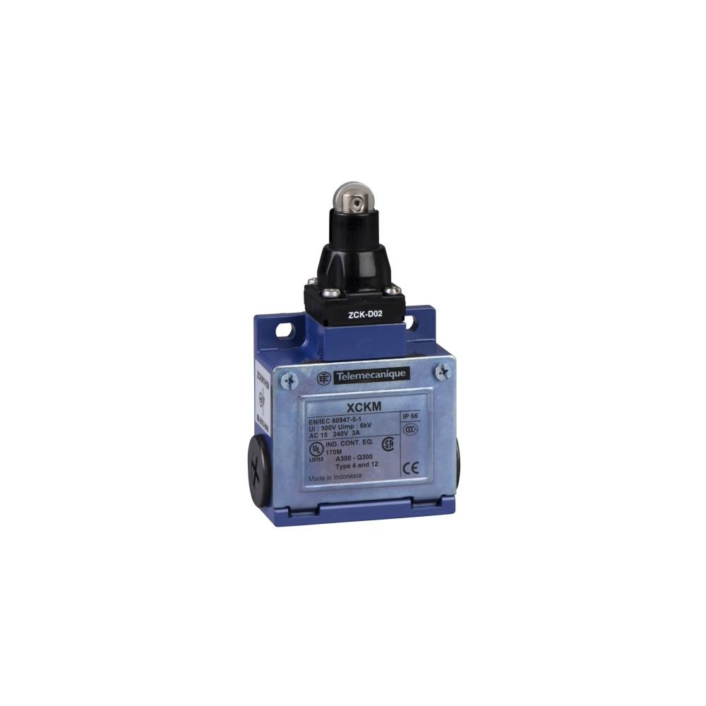 Produktbild för Schneider Electric XCKM102H29, Kabel, Zamak, IP66, Blå, CCC...