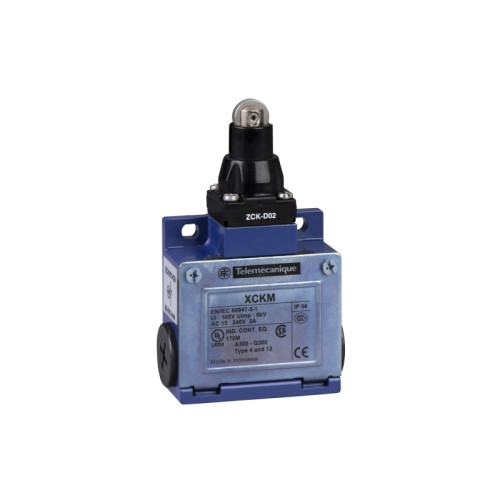 SCHNEIDER ELECTRIC Schneider Electric XCKM102H29, Kabel, Zamak, IP66, Blå, CCC...