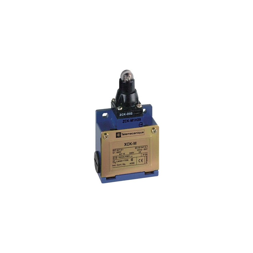 Produktbild för Schneider Electric XCKM102H29, Kabel, Zamak, IP66, Blå, CCC...