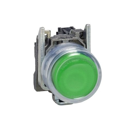 SCHNEIDER ELECTRIC Schneider Electric XB4, Knapp, Grön, Not compatible with leg...