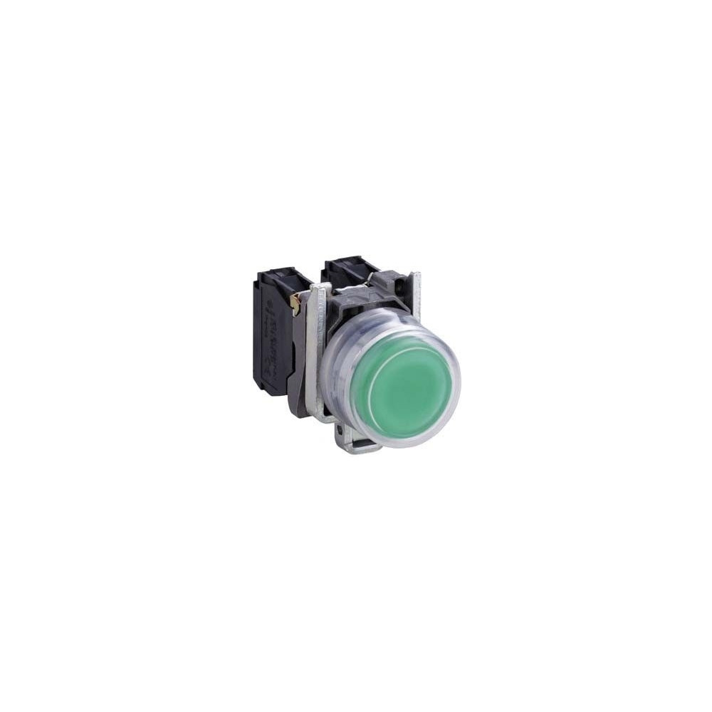 Produktbild för Schneider Electric XB4, Knapp, Grön, Not compatible with leg...
